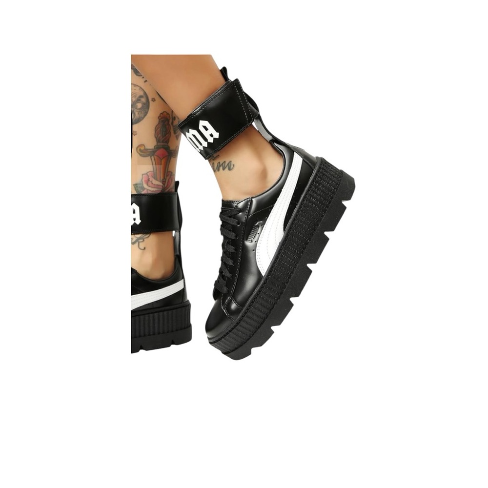 Puma X Fenty Ankle Strap  Creeper Sneakers sz 7.5 NWOT